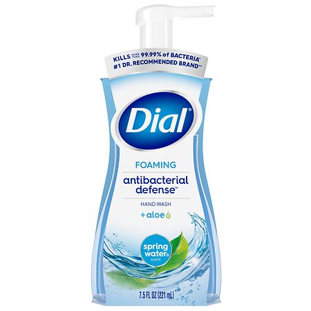 Dial Antibacterial Foaming Hand Wash Spring Water 7.5 fl oz - 017000054001