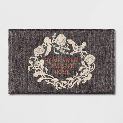 1'8"x2'10" Washable 'Home Sweet Haunted Home' Accent Rug - 196761809577