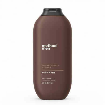 Method Men Body Wash Sandalwood + Vetiver 18 oz - 843536101717