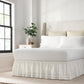 EasyFit Wrap Around Eyelet Ruffled Bed Skirt - 885308147219