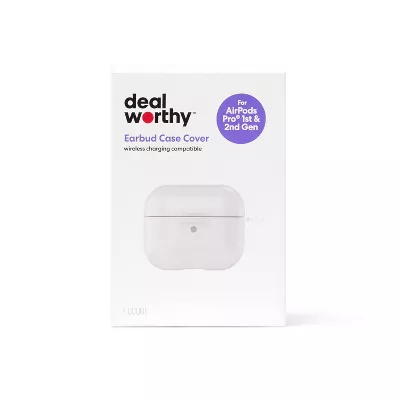 Apple AirPods Pro (1/2 Generation) Case- Clear - 198101008879