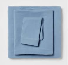 Twin XL Jersey Sheet Set Blue - 191908999951