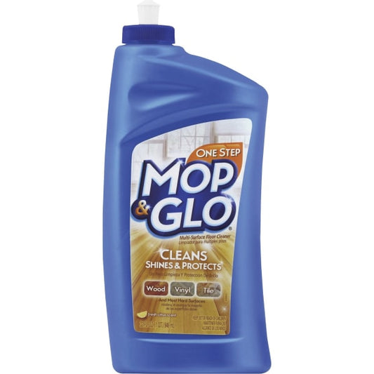 Mop & Glo Multi-Surface Floor Cleaner 32oz Shines & Protects Floors - 019200893336