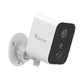 Scout Wireless Outdoor Smart Battery Operated Security Camera Wi-Fi Night Vision 2-Way Talk Live View - White - 874121008906