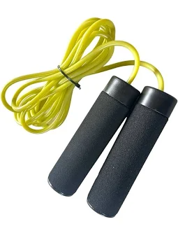 Ignite by Spri Weighted Jump Rope - Black (2lb) - 759026715862