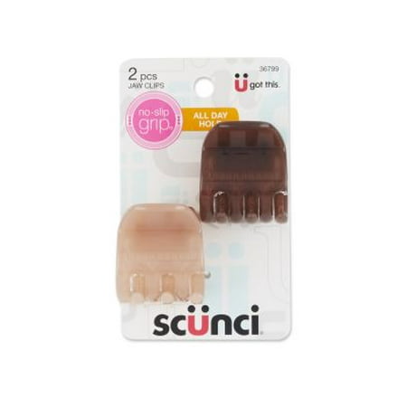 Scunci 3.5 CM NS Jaw Clips 2 count - 043194367993