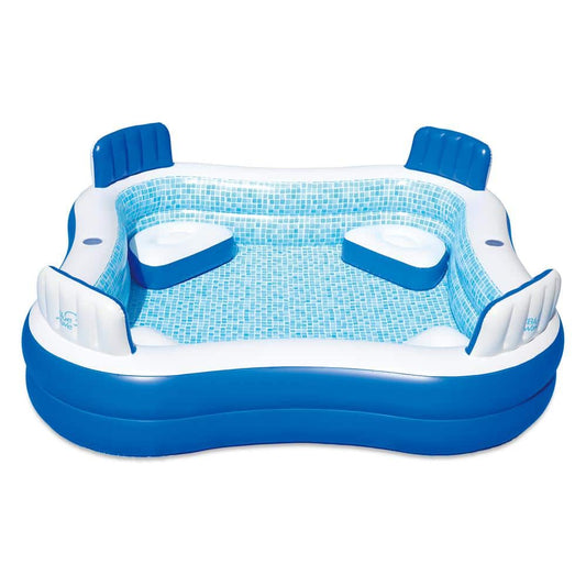 Blue Wave Premier Inflatable Pool w/Cover - 672875005796