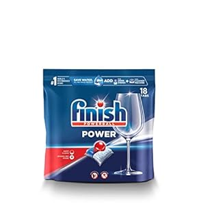 Finish Power - 18ct - Dishwasher Detergent - Powerball - Dishwashing Tablets - OPEN PACKAGE / RE-SEALED - 0517009966671