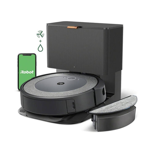 iRobot Roomba Combo i5+ Self-Emptying Robot Vacuum & Mop - Woven Neutral - 8851550406401