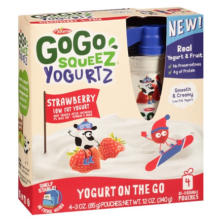 GOGO Squeeze LOW FAT YOGURT - 840426100195