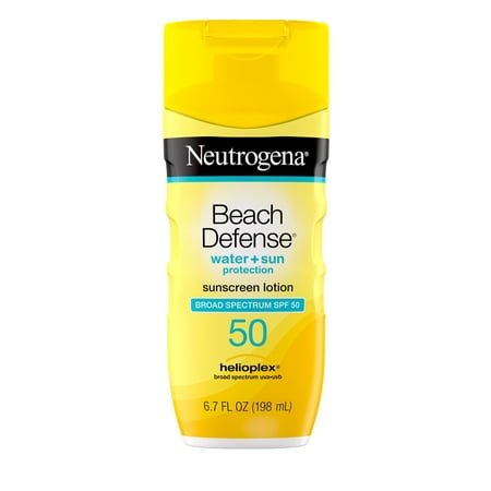 Neutrogena Beach Defense Sunscreen Lotion with SPF 50  6.7 fl. oz - 0868001125323