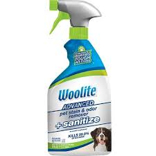 Woolite Advanced Pet Stain and Odor Remover + Sanitize for Carpet Cleaners 22 Ounce - 011120190236