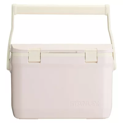 LIKE NEW Stanley 16qt Plastic Easy-Carry Outdoor Cooler - Rose Quartz - 0416044198981