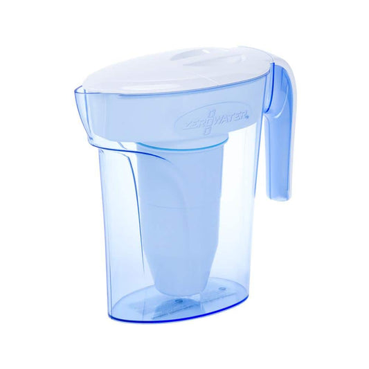 ZeroWater 7 Cup 5-stage Ready-Pour? Pitcher - Blue - 188781000614