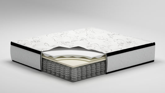 Ashley Express - Chime 12 Inch Hybrid  Mattress