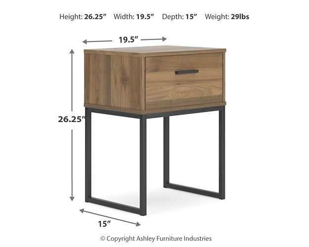 Ashley Express - Deanlow Full Panel Headboard with 2 Nightstands