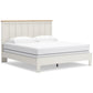 Linnocreek King Panel Bed with Mirrored Dresser, Chest and 2 Nightstands