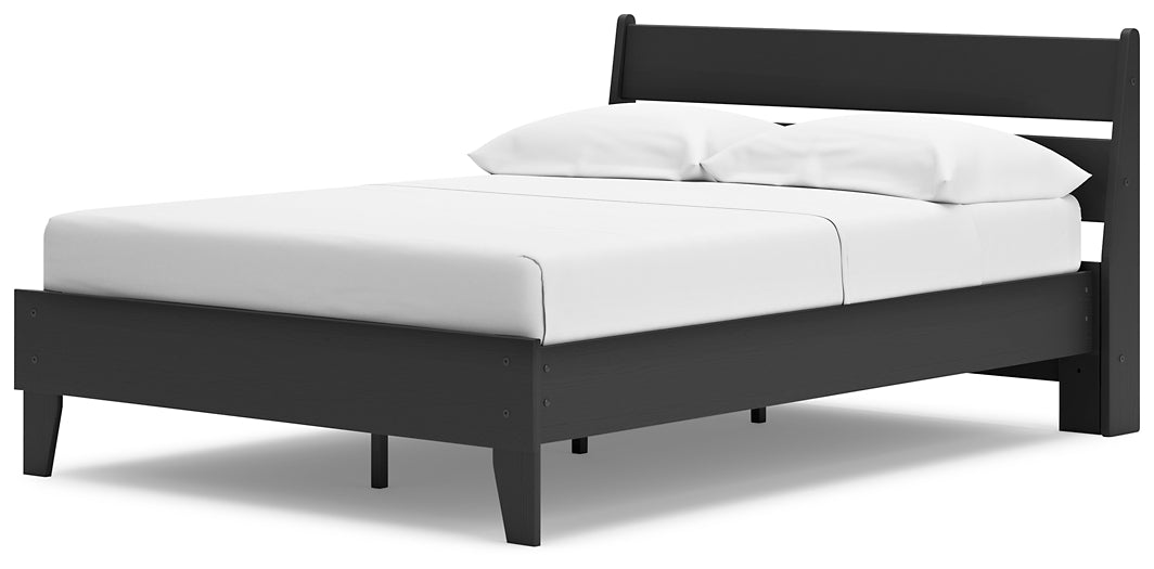 Ashley Express - Socalle Full Panel Platform Bed with Dresser