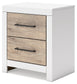 Ashley Express - Charbitt Twin Panel Bed with Nightstand