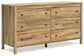 Ashley Express - Bermacy Full Platform Panel Bed with Dresser and 2 Nightstands