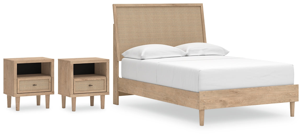 Ashley Express - Cielden Full Panel Bed with 2 Nightstands