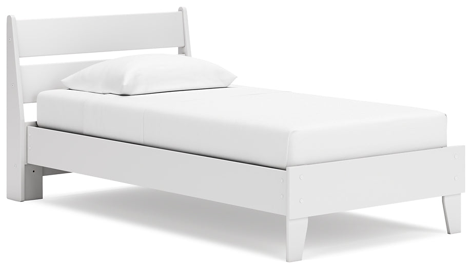 Ashley Express - Socalle Twin Panel Platform Bed with Dresser and 2 Nightstands