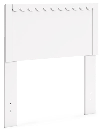 Ashley Express - Hallityn Twin Panel Headboard with Nightstand