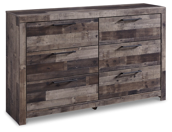 Derekson Full Panel Headboard with Dresser