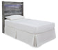 Baystorm Twin Panel Headboard with Dresser