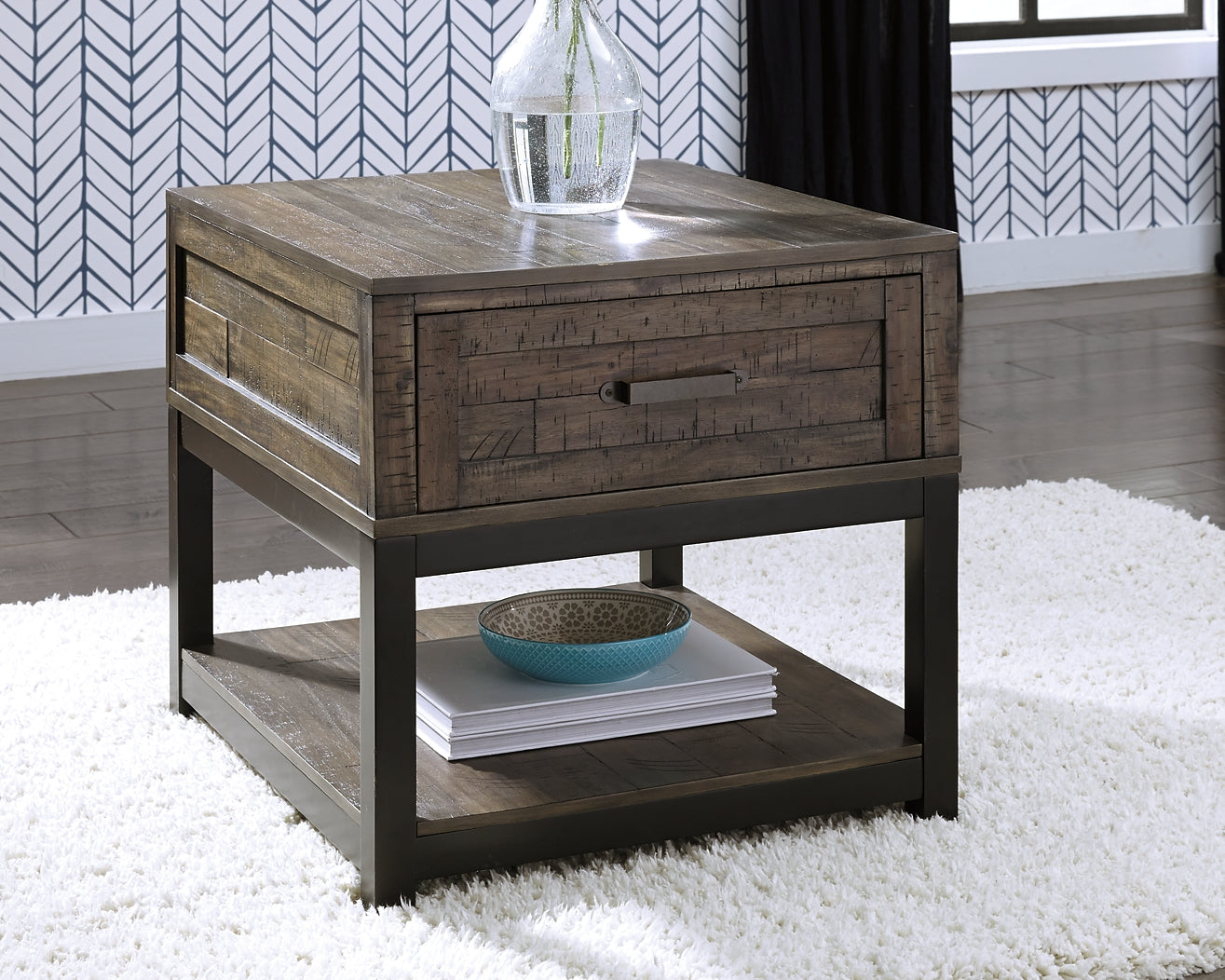 Johurst Coffee Table with 1 End Table