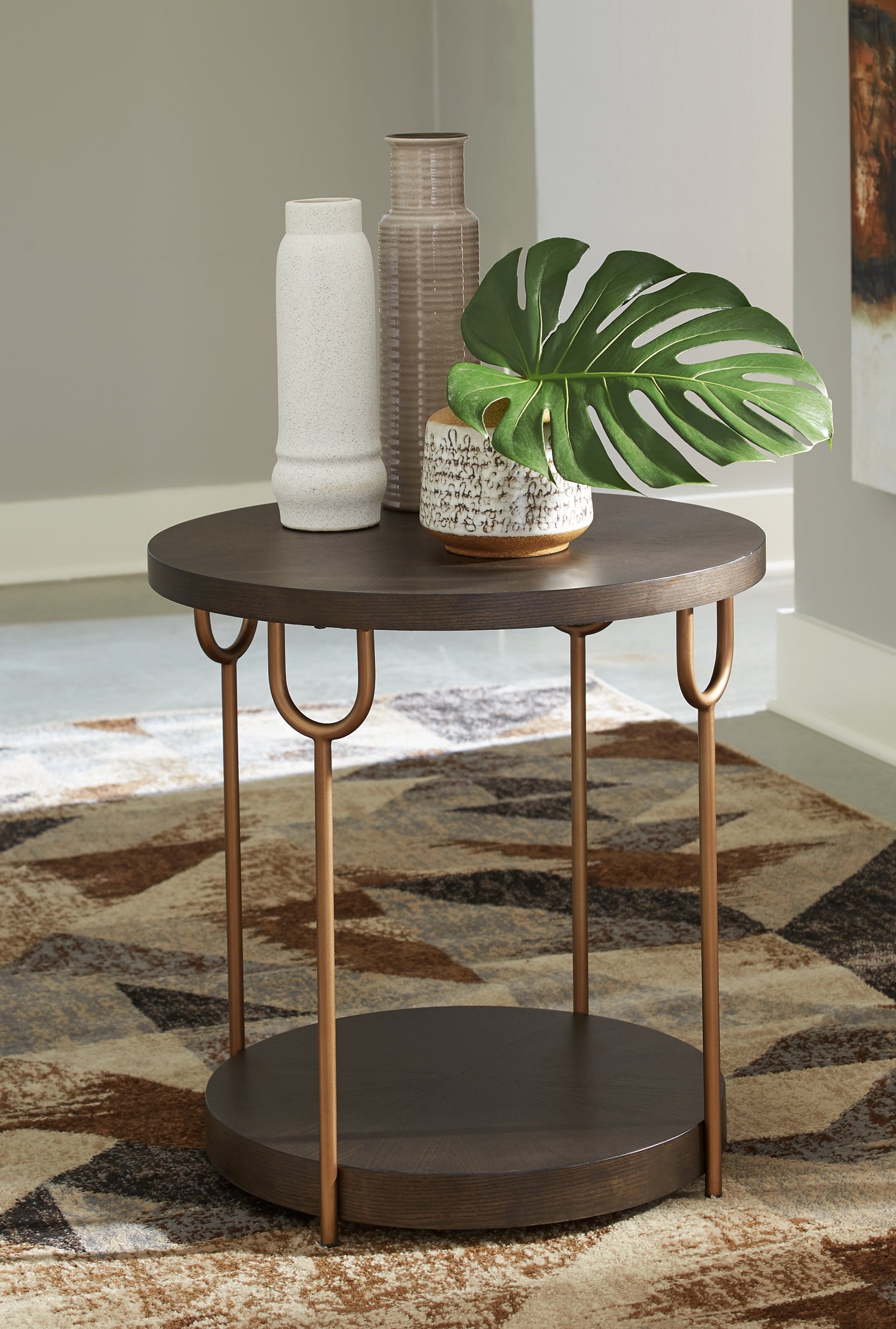 Ashley Express - Brazburn Coffee Table with 2 End Tables