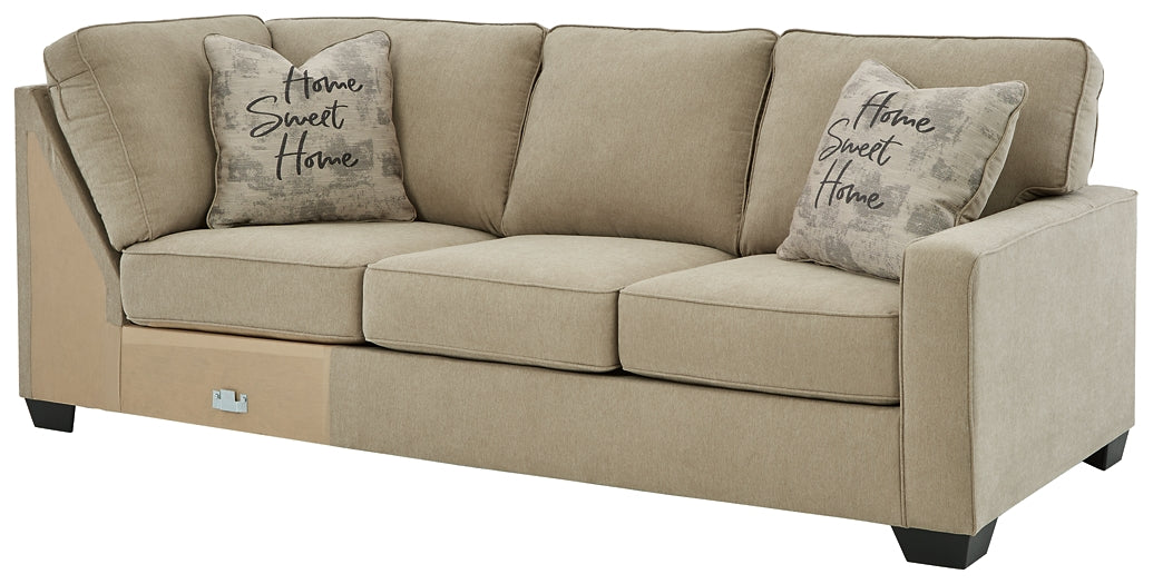 Lucina 3-Piece Sectional with Ottoman