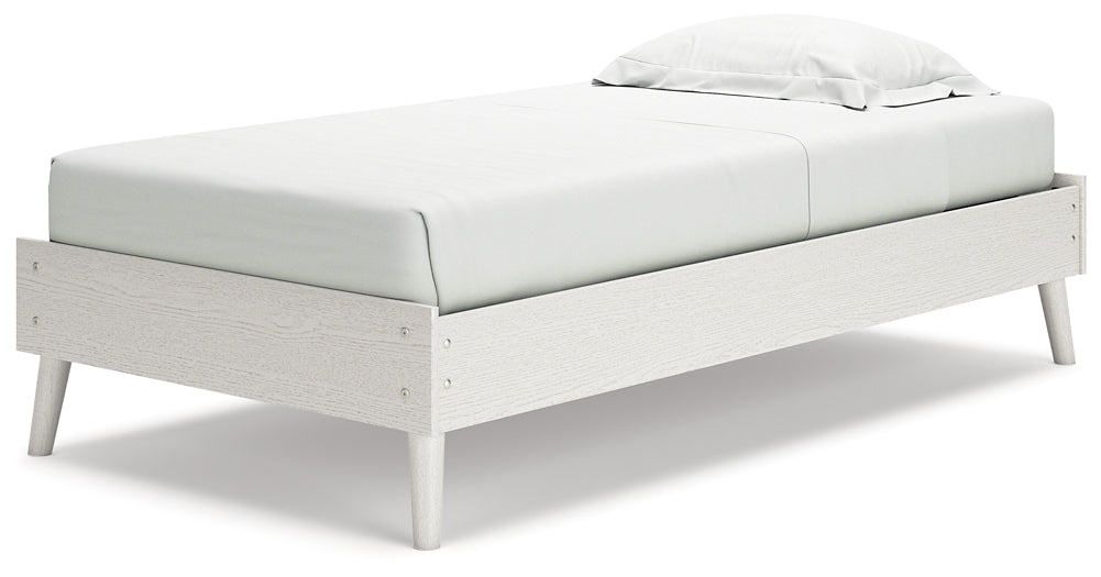 Ashley Express - Aprilyn Twin Platform Bed with Dresser, Chest and Nightstand