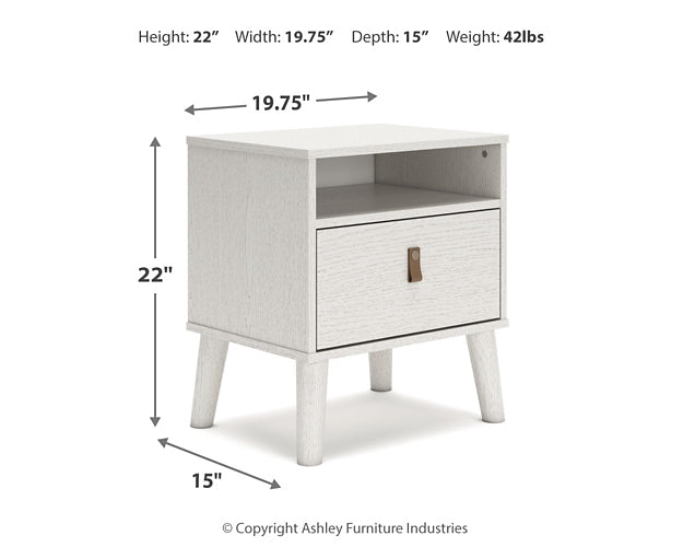 Ashley Express - Aprilyn Full Platform Bed with Dresser and 2 Nightstands