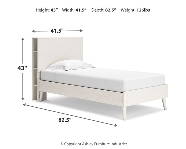 Ashley Express - Aprilyn Twin Bookcase Bed with Dresser