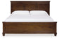 Danabrin King Panel Bed with Mirrored Dresser, Chest and 2 Nightstands